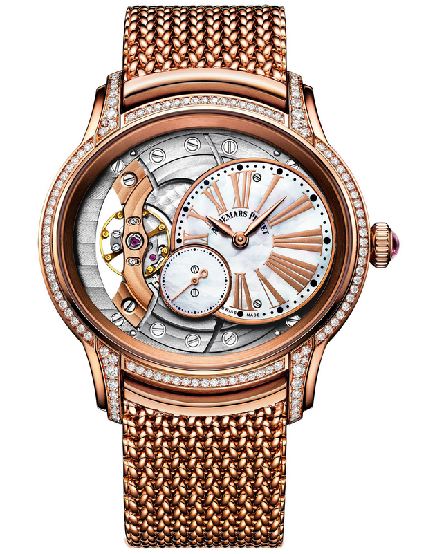 AAA Replica Audemars Piguet Millenary Hand-Wound Ladies Watch 77247OR.ZZ.1272OR.01